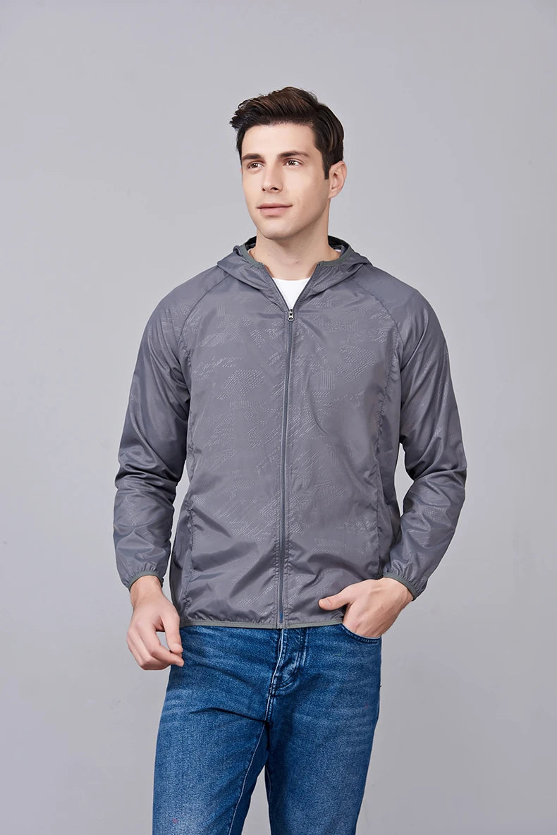 Unisex Waterproof Hiking Jacket – Quick-Dry Outdoor Windbreaker